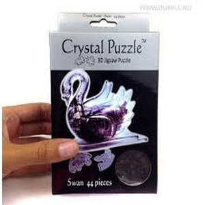 3D Black Swan Crystal Puzzle (44 Pieces)