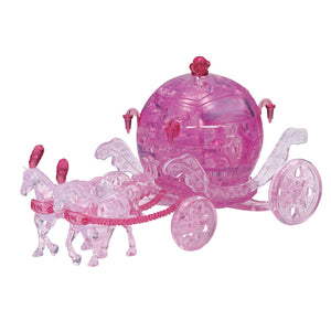 3D Royal Carriage Pink Puzzle (67 Pieces)