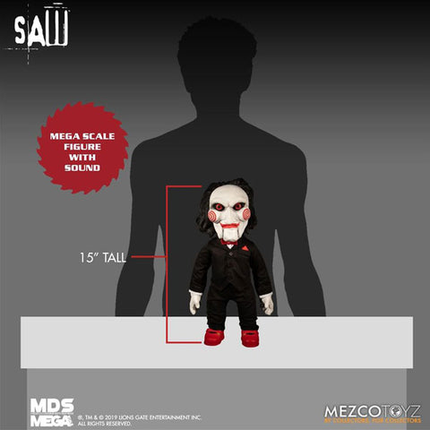 Image of Saw - Talking Billy 15" Mega Figure