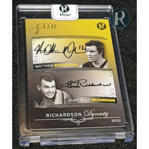 Image of Aussie Rules - Richardson Dynasty Signature Card