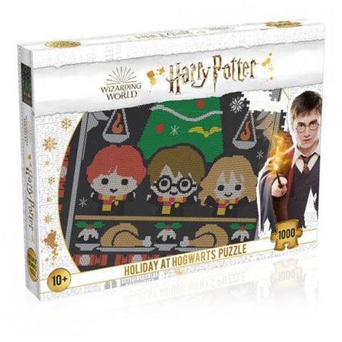 Image of Harry Potter - Christmas at Hogwarts 1000 Piece Jigsaw Puzzle