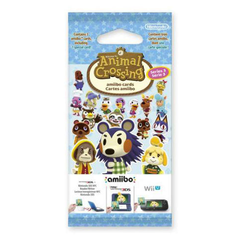 amiibo Animal Crossing Cards Series 3 Booster