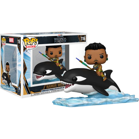 Black Panther 2: Wakanda Forever - Namor with Orca Pop! Ride 116