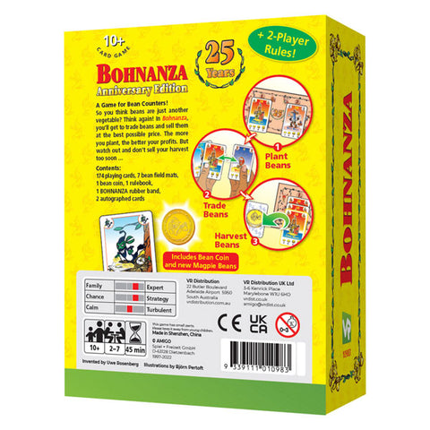 Image of Bohnanza 25th Anniversary Edition