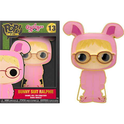 Image of A Christmas Story - Ralphie (with chase) 4" Pop! Enamel Pin