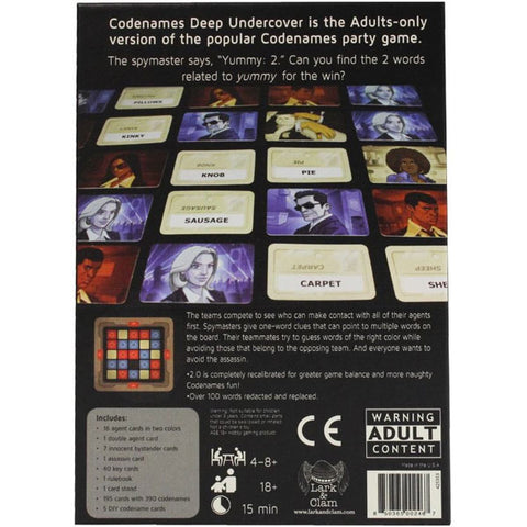 Image of Codenames Deep Undercover V2.0