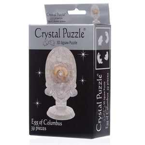 3D Egg Of Columbus Crystal Puzzle (39 Pieces)