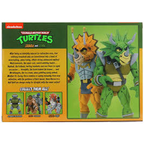 Image of Teenage Mutant Ninja Turtles - Captain Zarax & Zork 7" Action Figure 2-pack