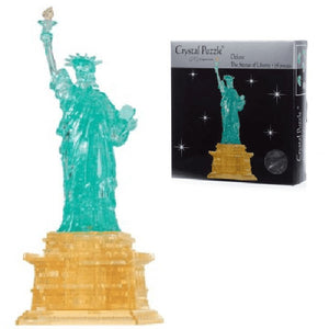 3D Statue Of Liberty Crystal Puzzle (78 Pieces)
