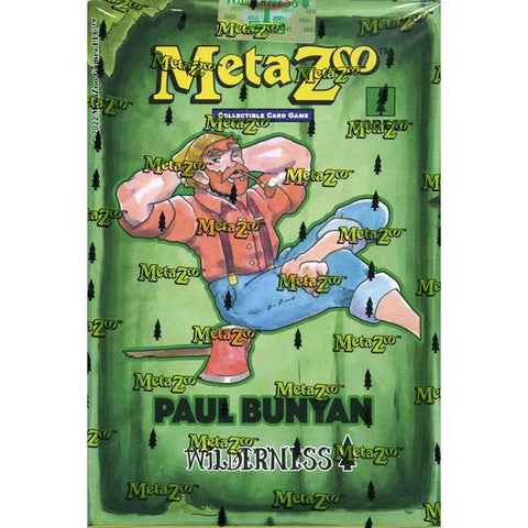 MetaZoo TCG Wilderness 1st Edition Theme Deck (Bunyan)