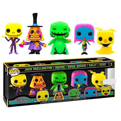 Image of The NBX - Black Light US Exclusive Pop! 5-Pack