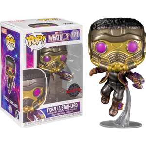What If - T'Challa Star-Lord Metallic US Exclusive Pop