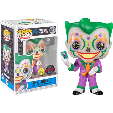 Image of Batman - Joker Dia De Los DC Glow US Exclusive Pop - 414