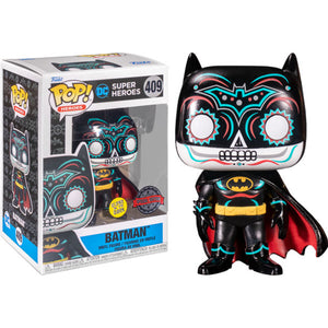 Batman - Batman Dia De Los DC Glow US Exclusive Pop - 409