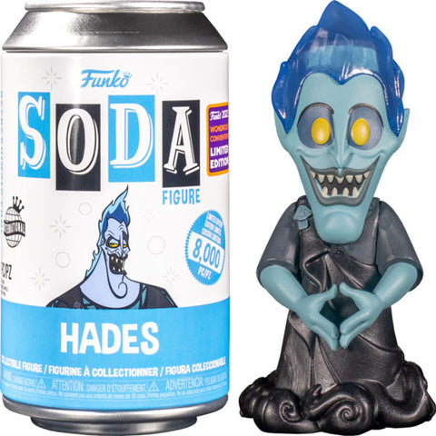 Image of Disney Villains - Hades (with chase) WonderCon Exclusive Vinyl Soda