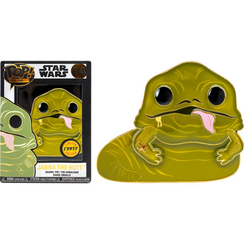 Image of Star Wars - Jabba the Hutt 4" Pop! Enamel Pin