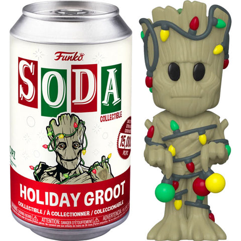 Image of Marvel - Christmas Groot (with Chase) Vinyl Soda