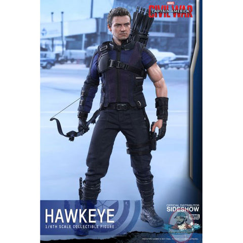 Image of Hot Toys Captain America 3 Civil War Hawkeye Jeremy Renner Figure