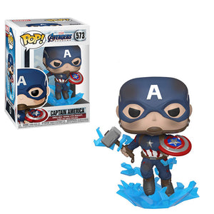 Avengers 4: Endgame - Captain America with Mjolnir Pop - 573