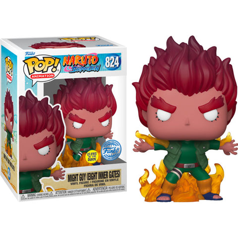 Image of Naruto - Might Guy (Eight Inner Gates) Glow US Exclusive Pop - 824