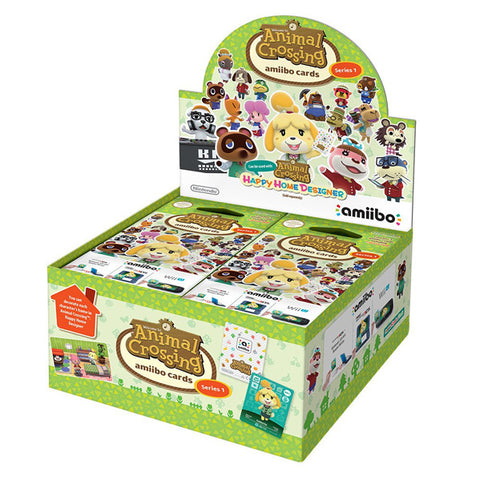 amiibo Animal Crossing Cards Series 1 Booster Box