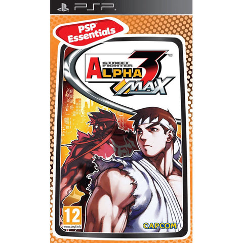 PSP Street Fighter Alpha Max 3