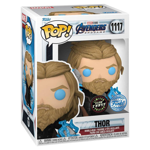 Image of Avengers 4: Endgame - Thor with Thunder US Exclusive Pop Chase - 1117