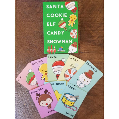 Image of Santa Cookie Elf Candy Snowman